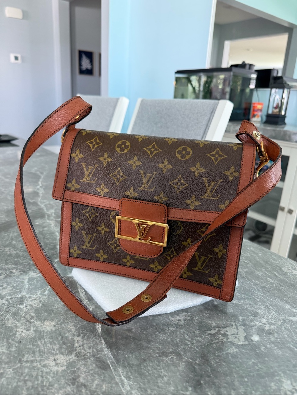 vintage dauphine shoulder bag